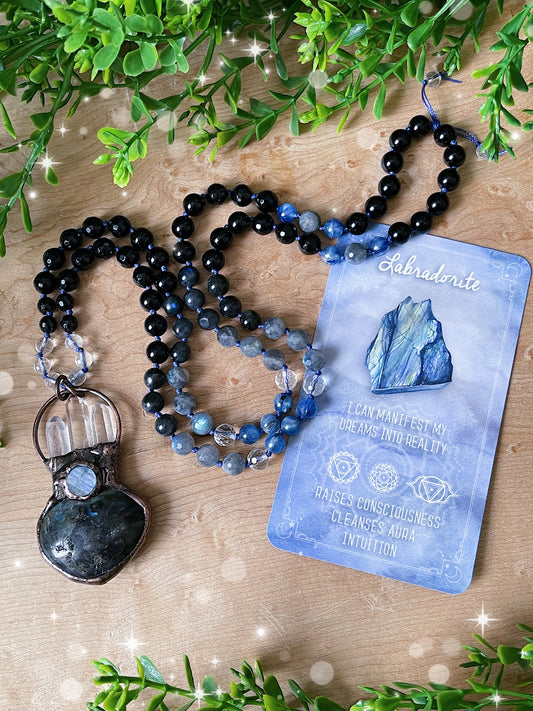 Potion of Transformation Hand-Knotted Necklace
