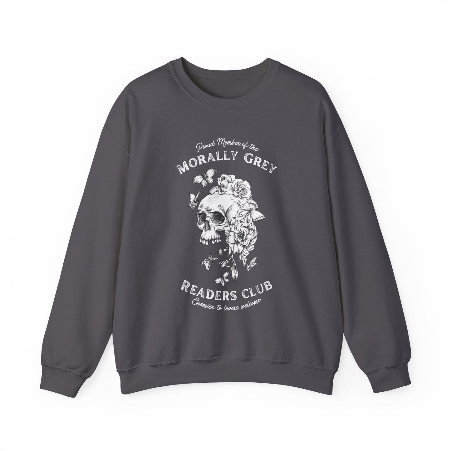 Morally Grey Club Unisex Cozy Crewneck Sweatshirt