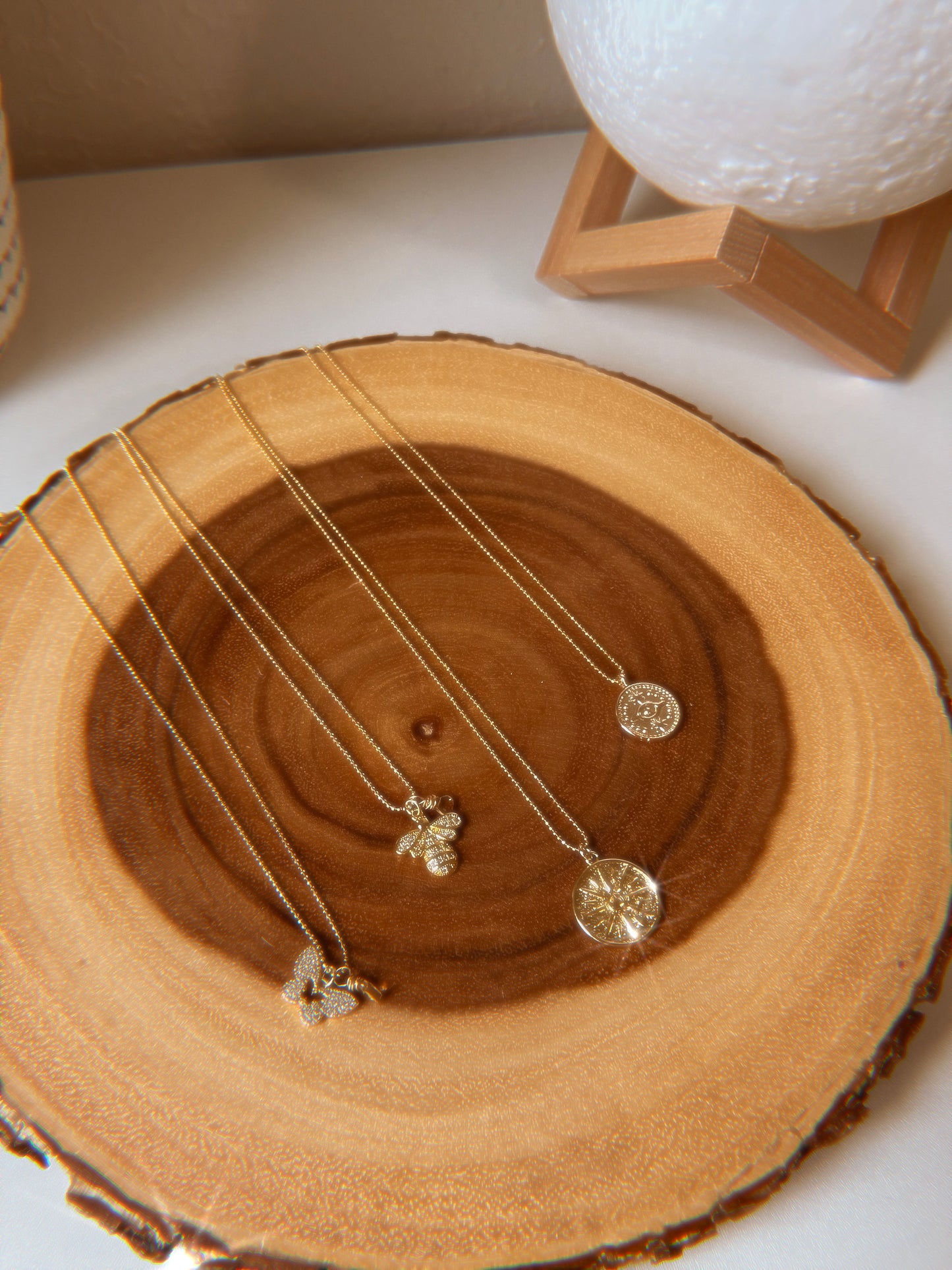 Ray of Light Dainty Chain Necklace