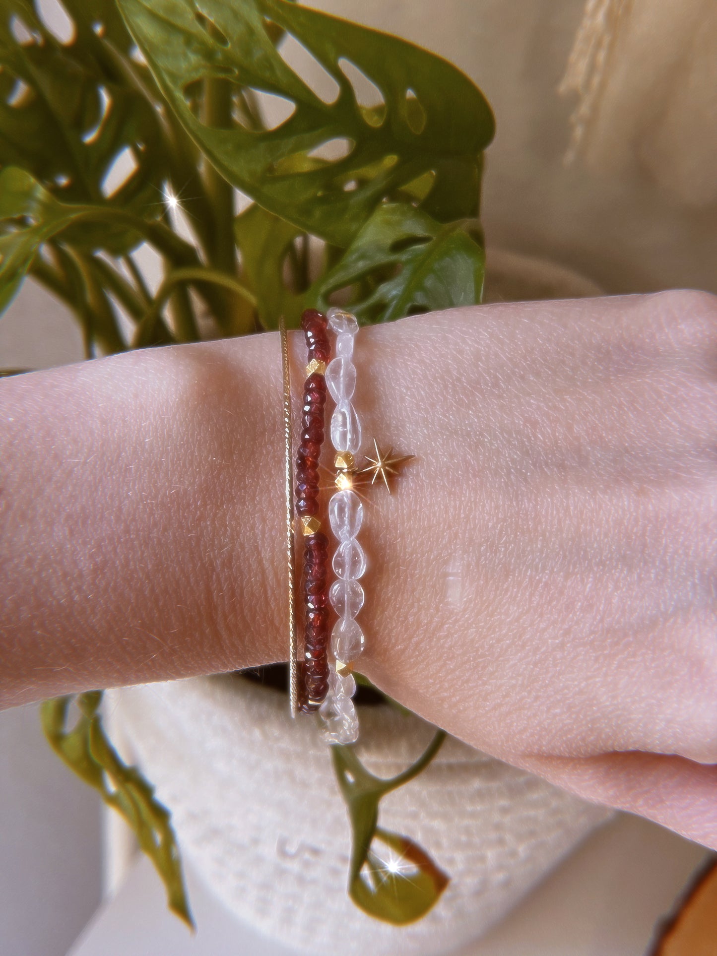 Guiding Light Dainty Bracelet Stack