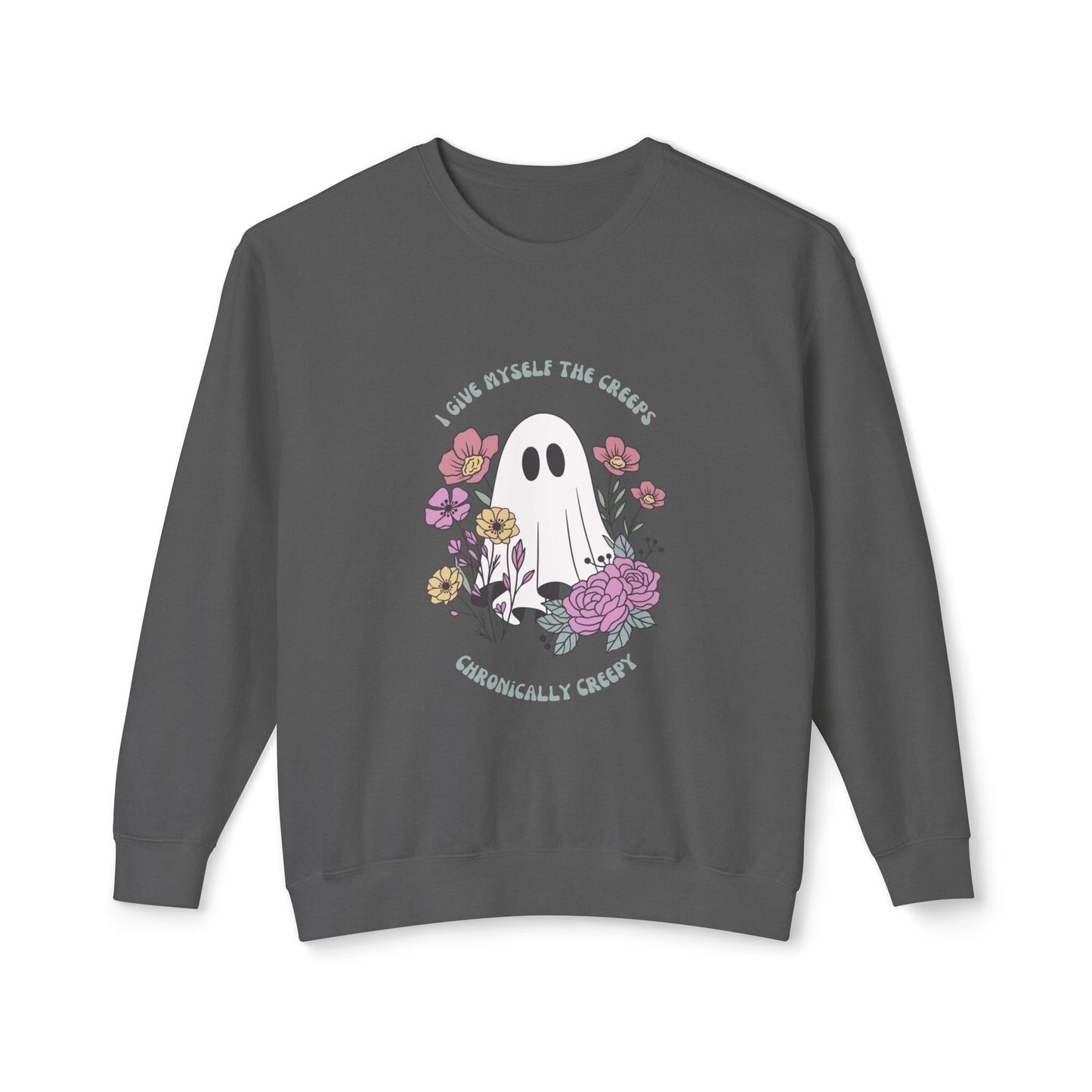 Chronically Creepy Lightweight Crewneck Sweatshirt