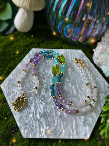 Fairy Portal fairy 🧚‍♀️🪞 16.5 in Choker Necklace