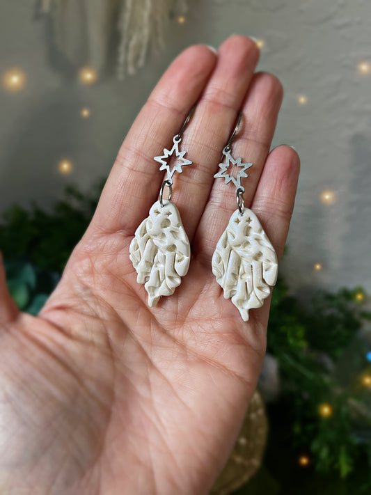 Celestial Ghostie Huggie Earrings