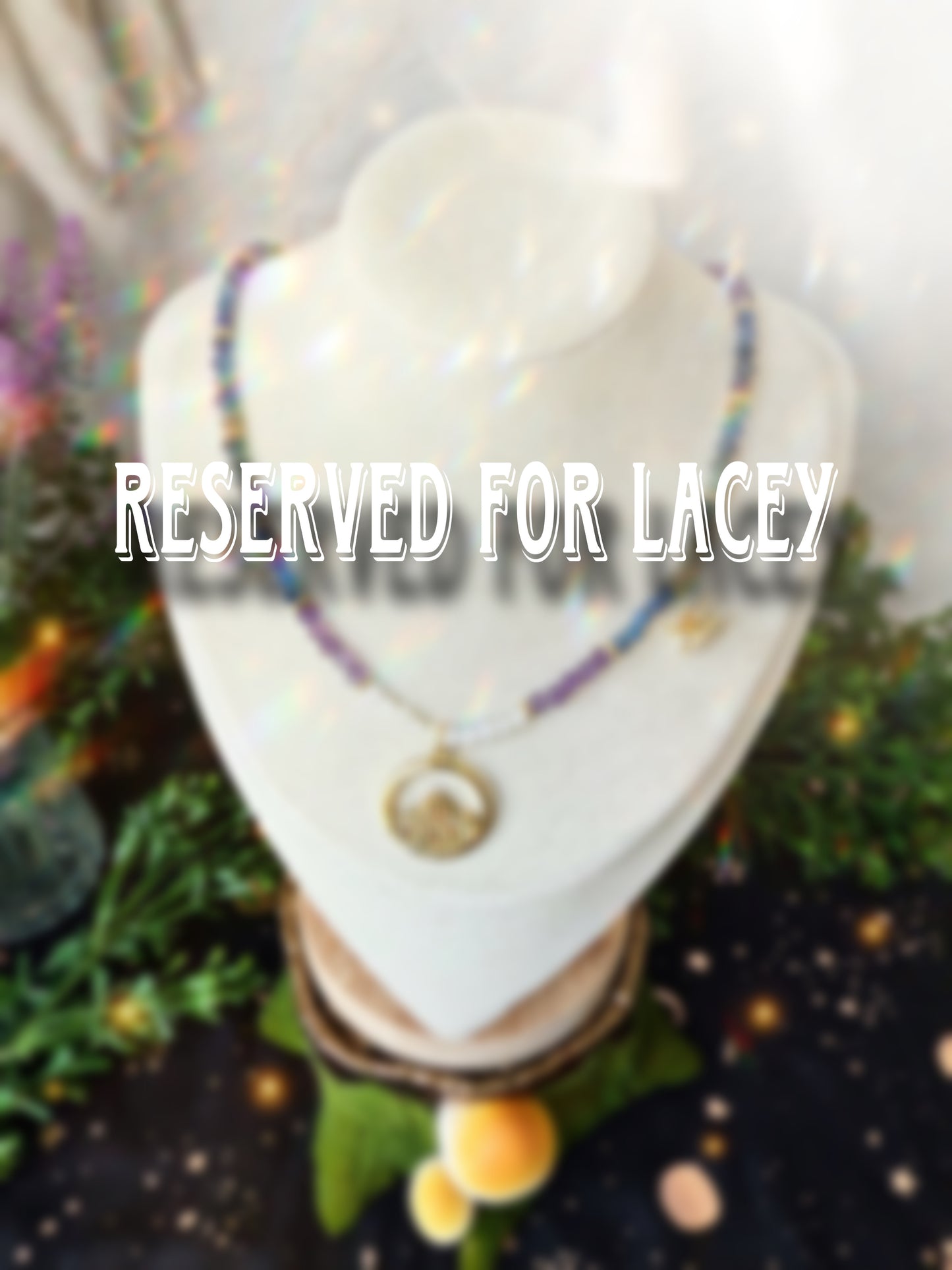 RESERVED LACEY 17.5 in Choker Necklace