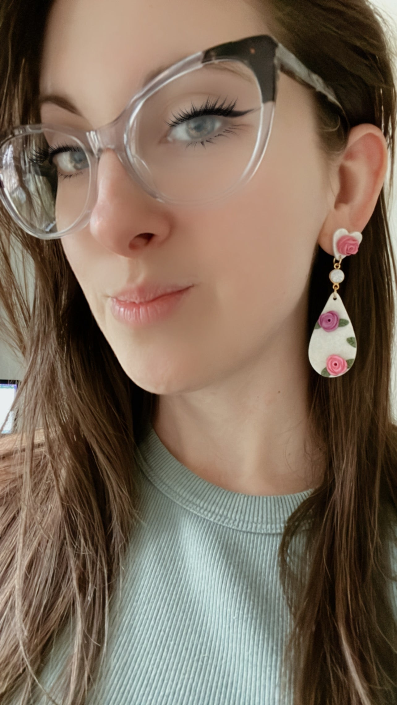 Rosey Dangle Earrings
