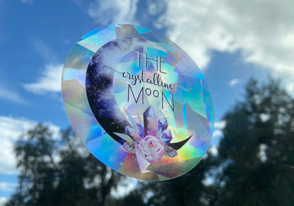 Crystalline Moon Sun catcher 🌈 ✨